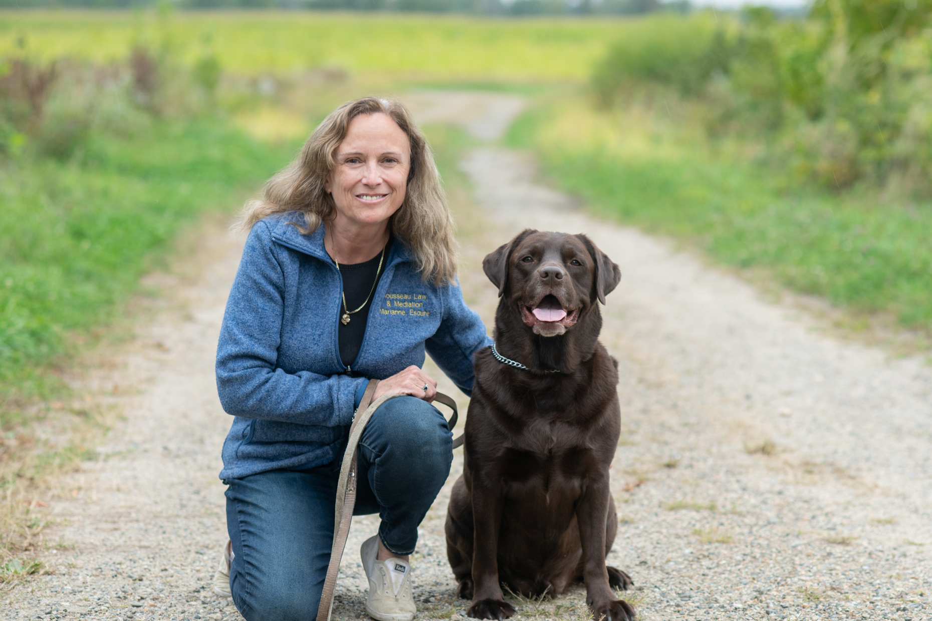 woman-and-dog-environmental-portrait